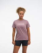 T-shirt en coton à logo centré, manches courtes