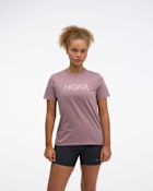 T-shirt en coton à logo centré, manches courtes