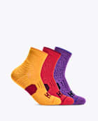Chaussettes de course mi-mollet - Paquet de 3
