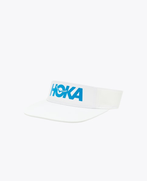 Visière avec logo HOKA