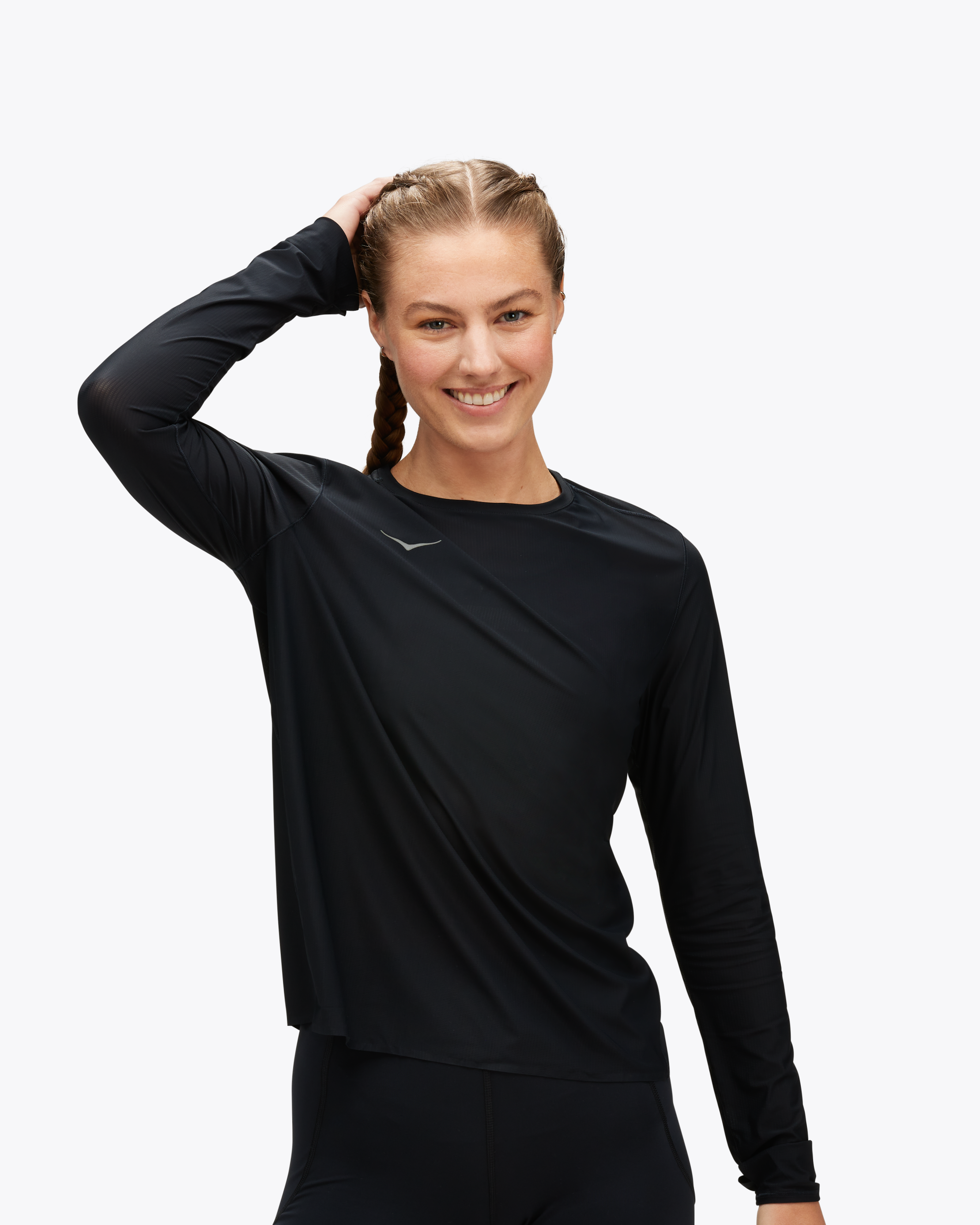HOKA Airolite Run Long Sleeve for Women | HOKA® LV HOKA Airolite Run Long Sleeve for Women | HOKA® LV