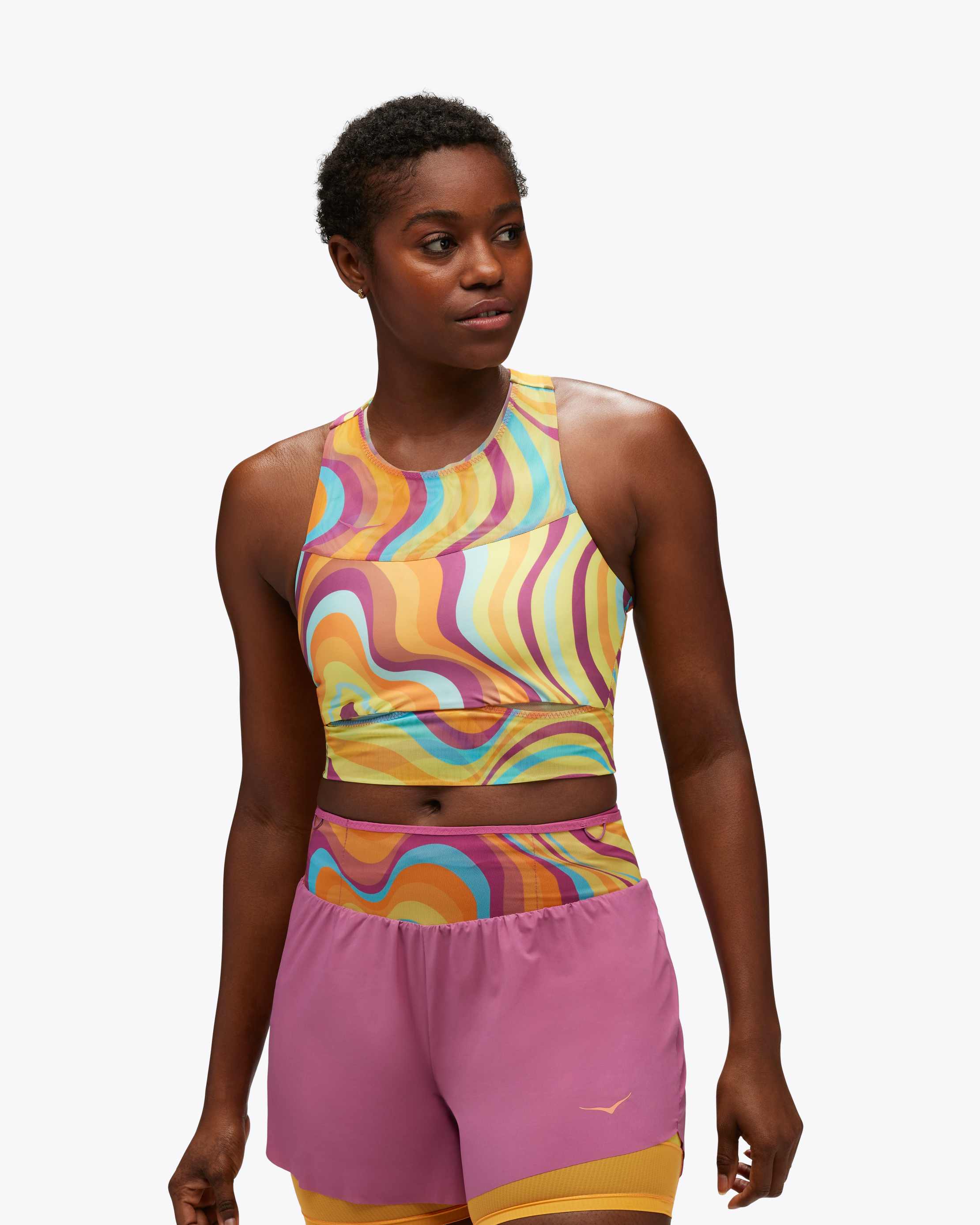 HOKA Race Day Pocket Bra Print for Women HOKA NO