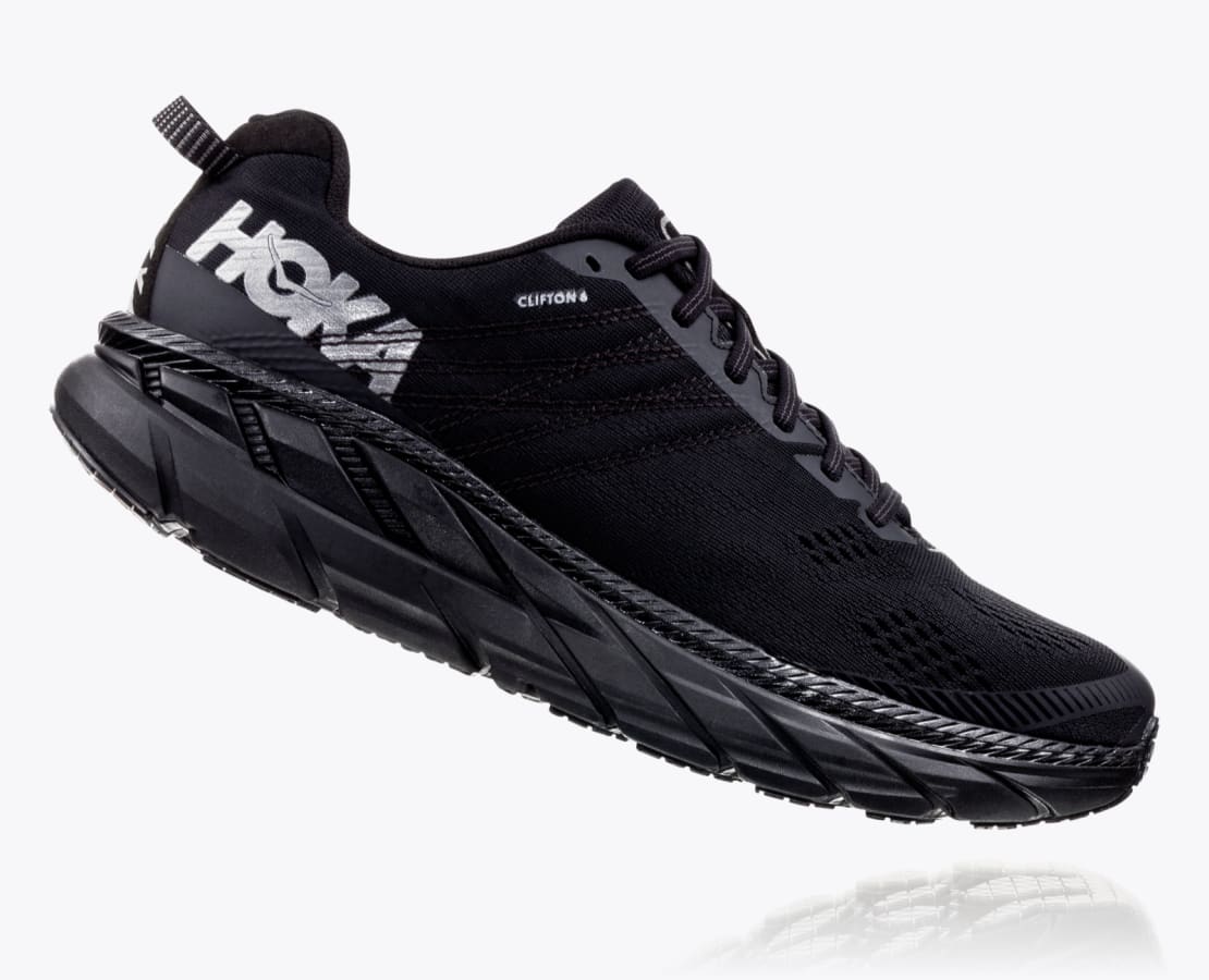 Hoka clifton shop 6 all black