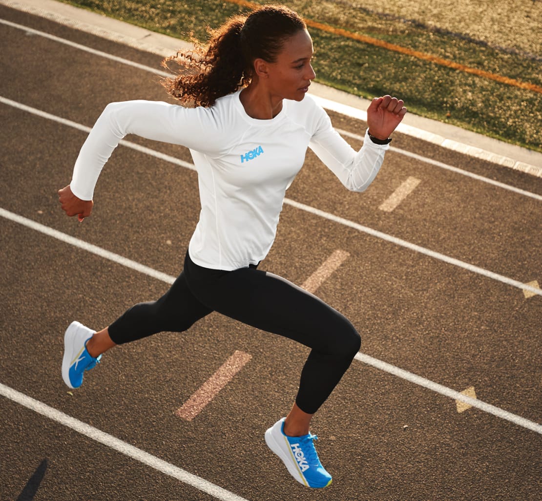 陸上用シャツ HOKA ONE ONE Performance Long Sleeve S Performance Long Sleeve
