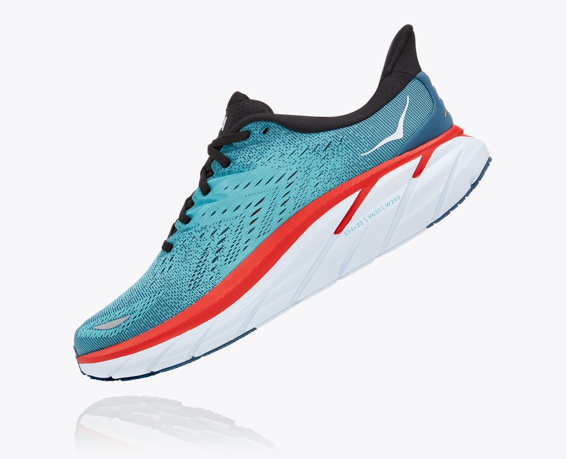Men's Clifton 8 Max Cushioned Road Running Shoe | HOKA®