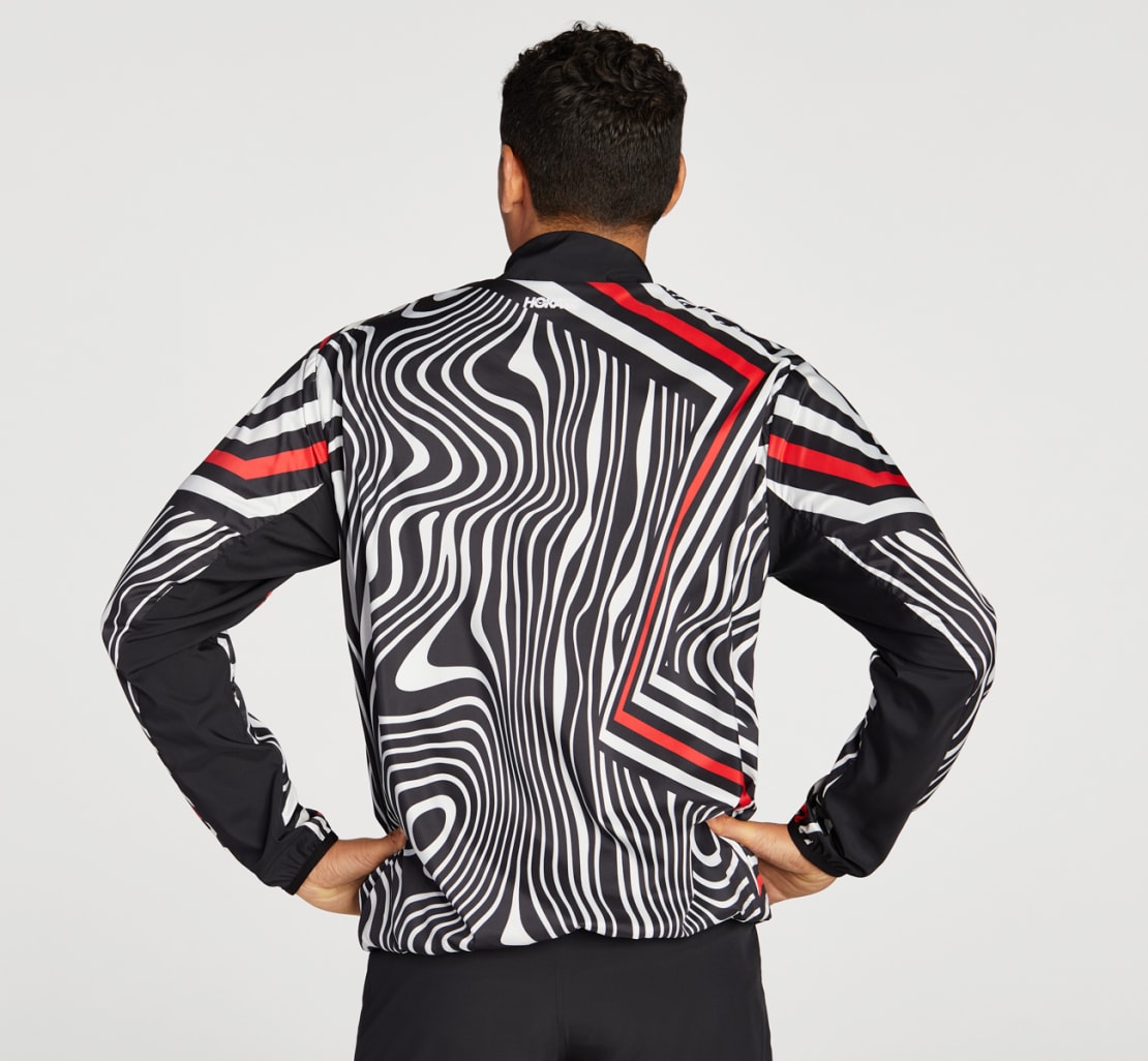 Hoka wind resistant jacket on sale