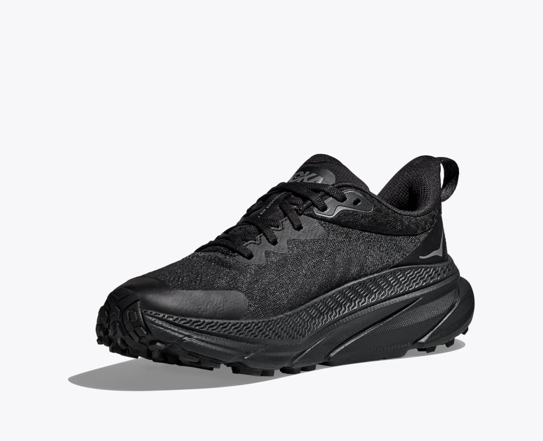 Hoka Challenger Mid GTX Hiking Shoes - Men's, Black, 13 — Mens Shoe Size: 13  US, Gender: Male, Age Group: Adults, Mens Shoe Width: Wide, Heel Height: 29  mm — 1106523-BLK-13EE