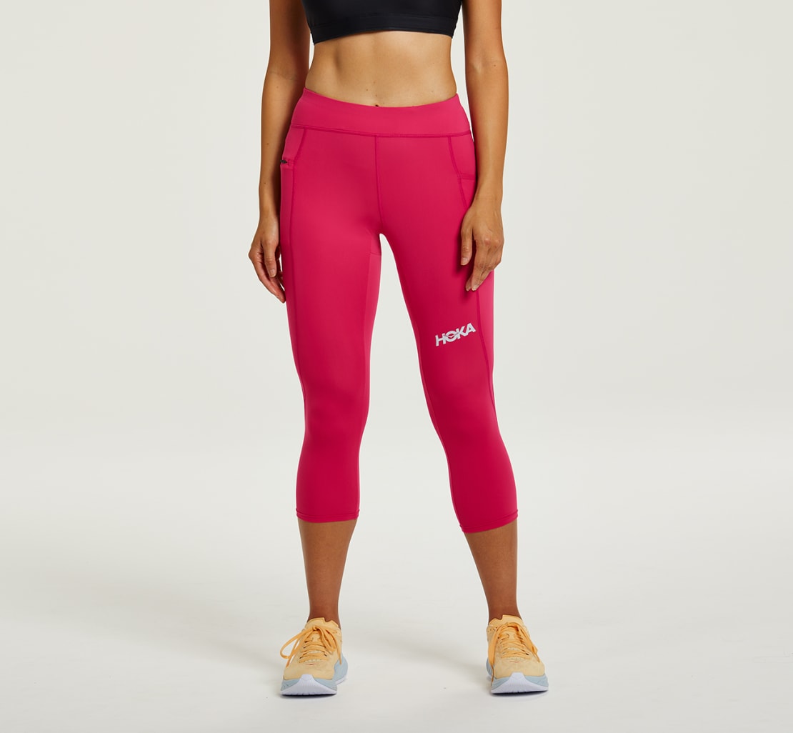 Nike Jersey Capri Pants In Pink