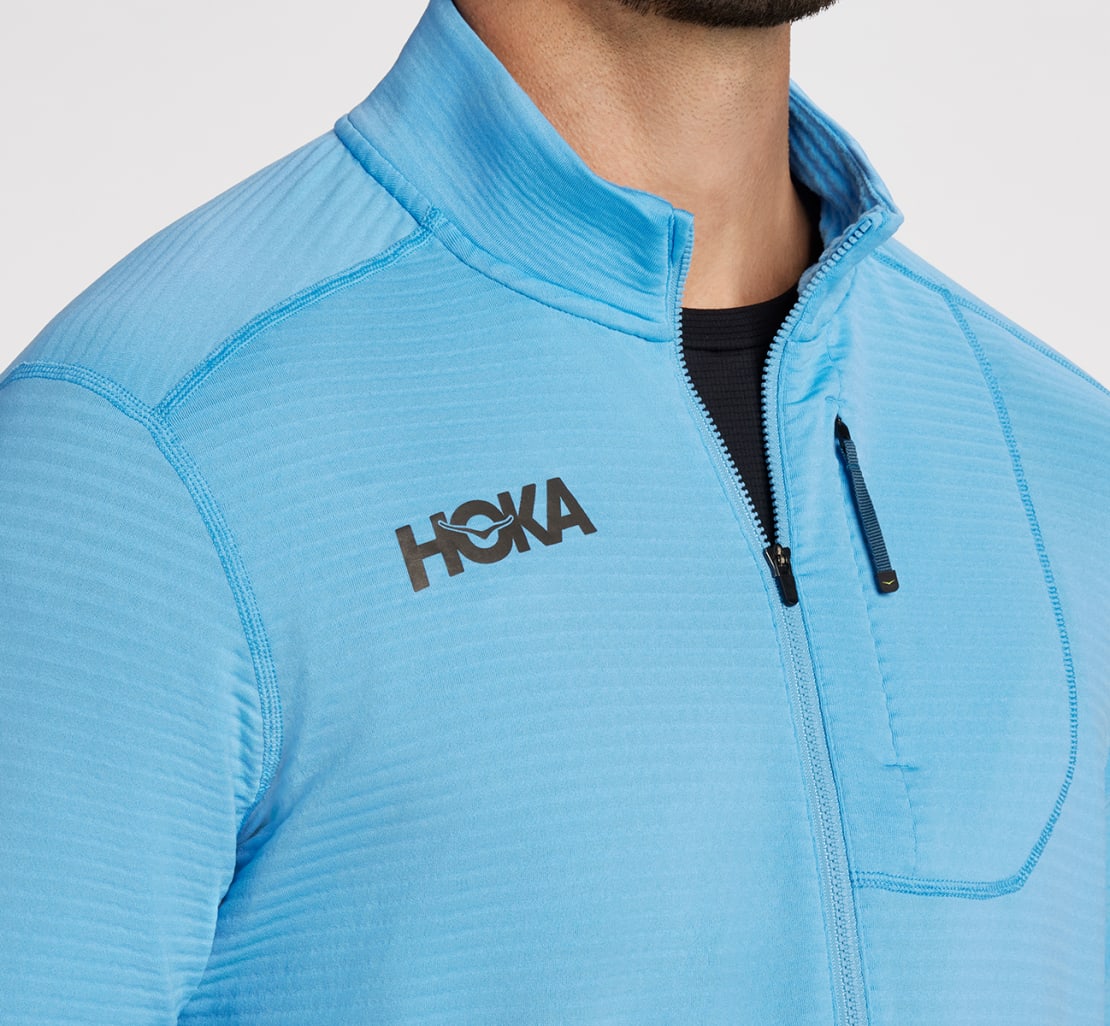 1/2 Zip Terry Knit Performance Top | HOKA®