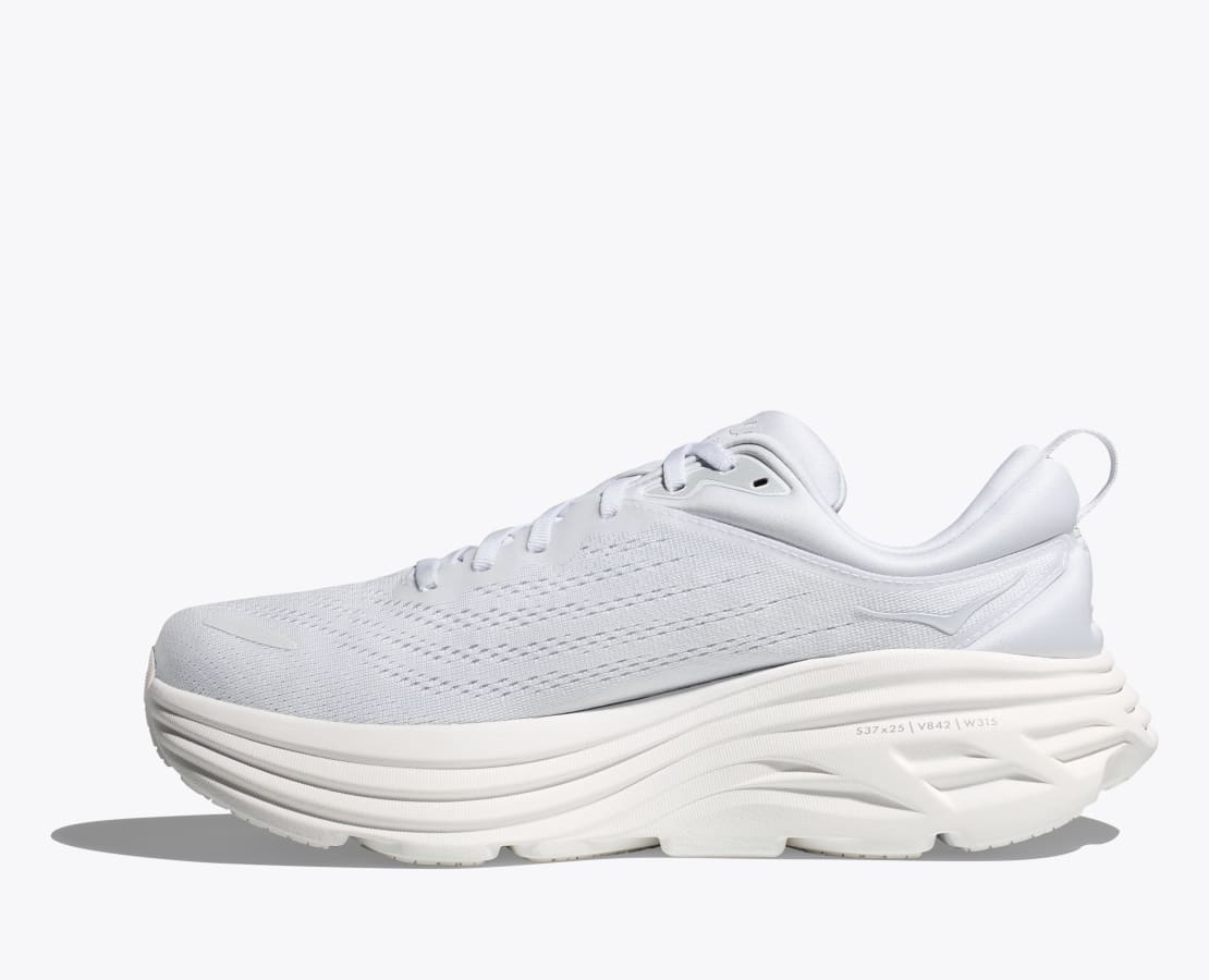 クリスマスファッション 状態良好HOKA ホカ ボンダイ8 BONDAI グレー