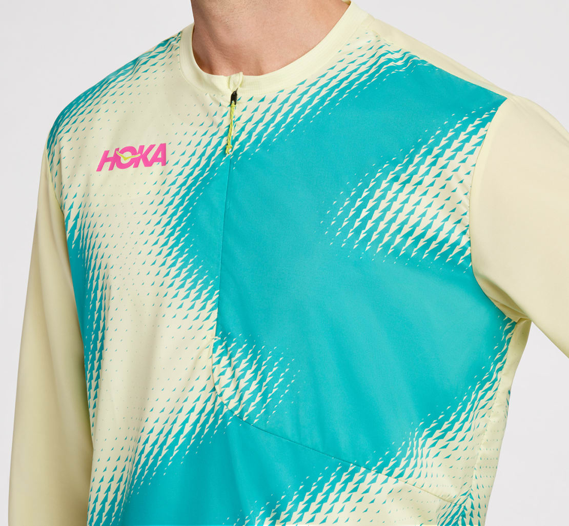 HOKA®公式サイト【1/2 ジップ ウィンド シェル|1/2 ZIP WIND