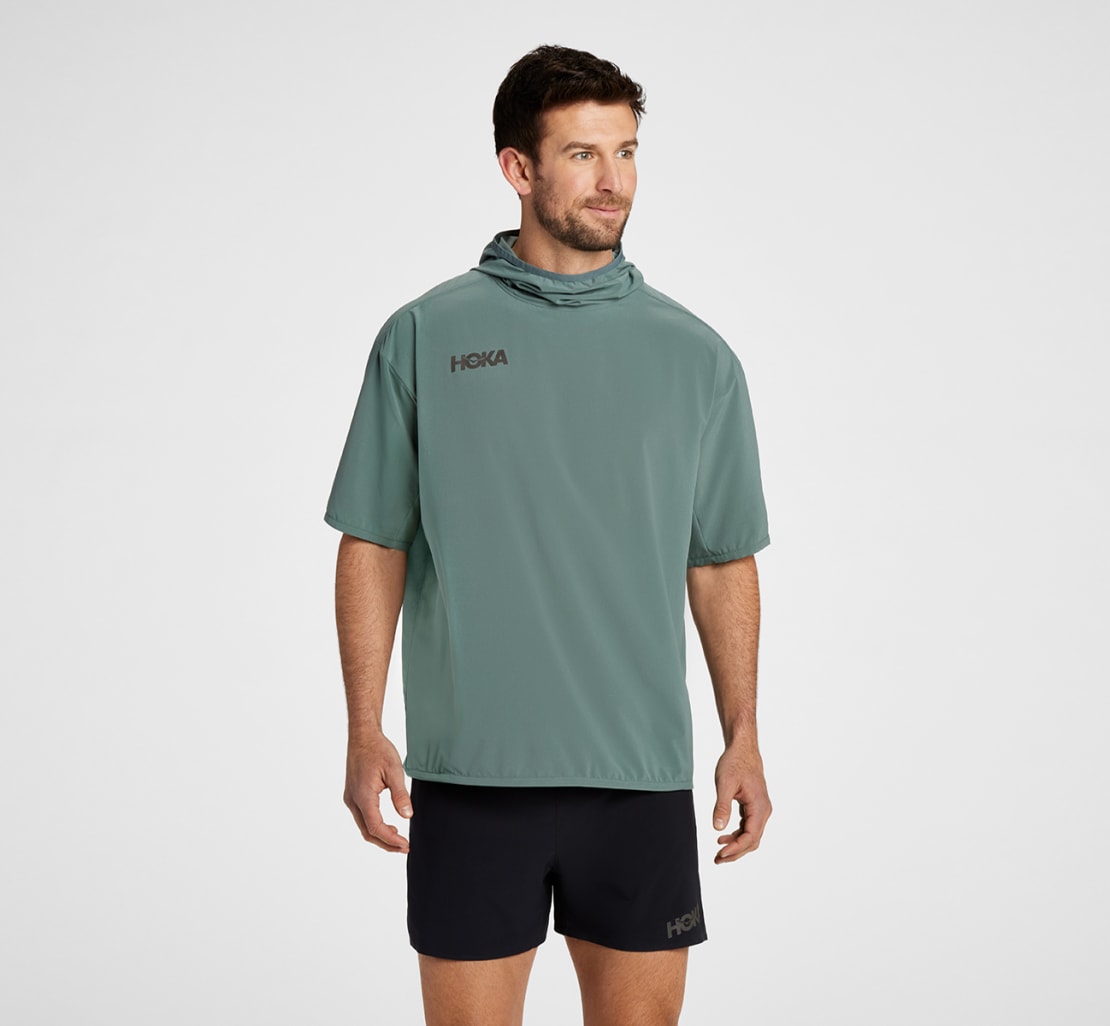 Short Sleeve Wind Shell Performance Top | HOKA®