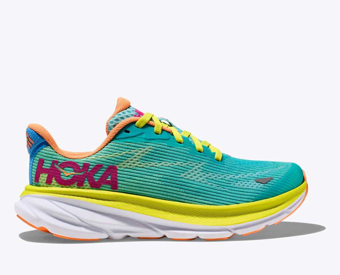 Clifton 9 Youth Max Cushioned Running Shoe HOKA