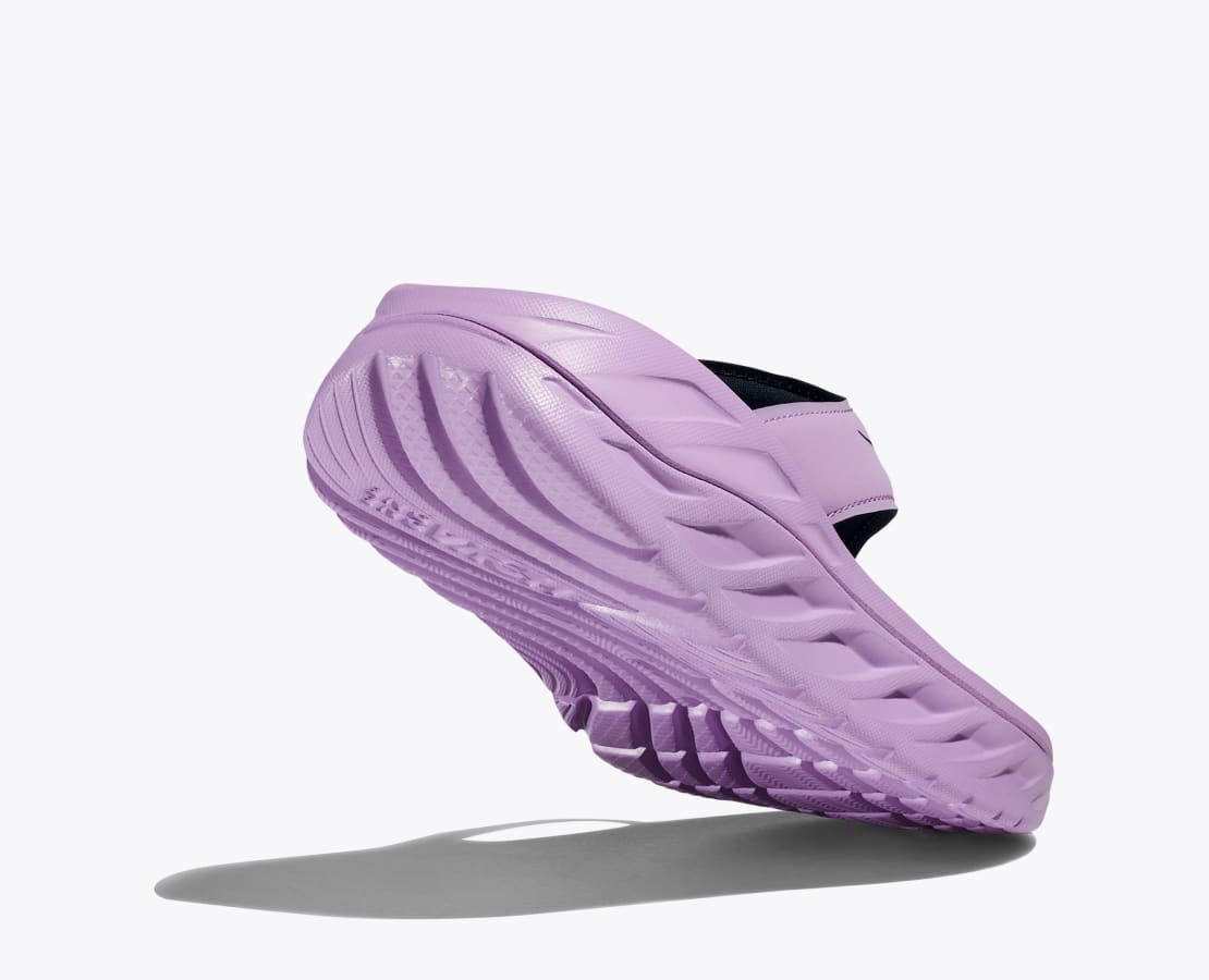 Hoka Women's Ora Recovery Flips- Grey/Seafoam