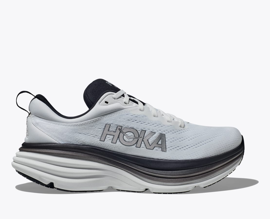 Hoka Bondi 8 Wide Zapatillas de Running Hombre - Black