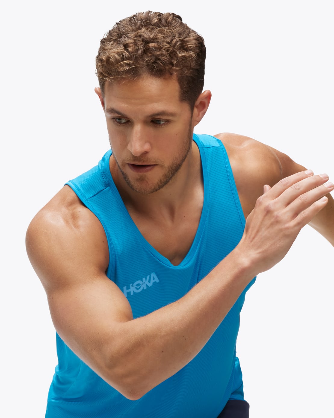 HOKA® Glide Singlet for Men | HOKA®