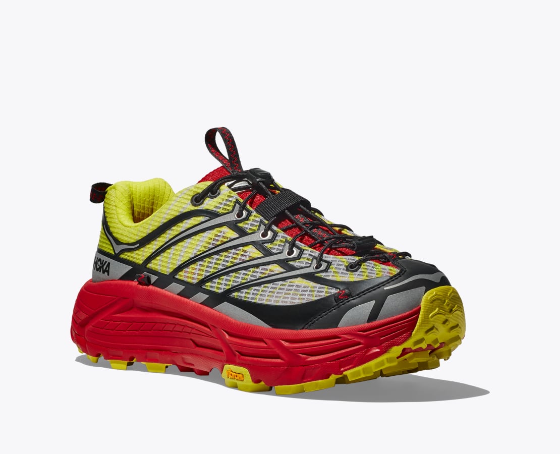 Hoka x Nicole McLaughlin Mafate Three2 - White / Neon Yellow main image 0