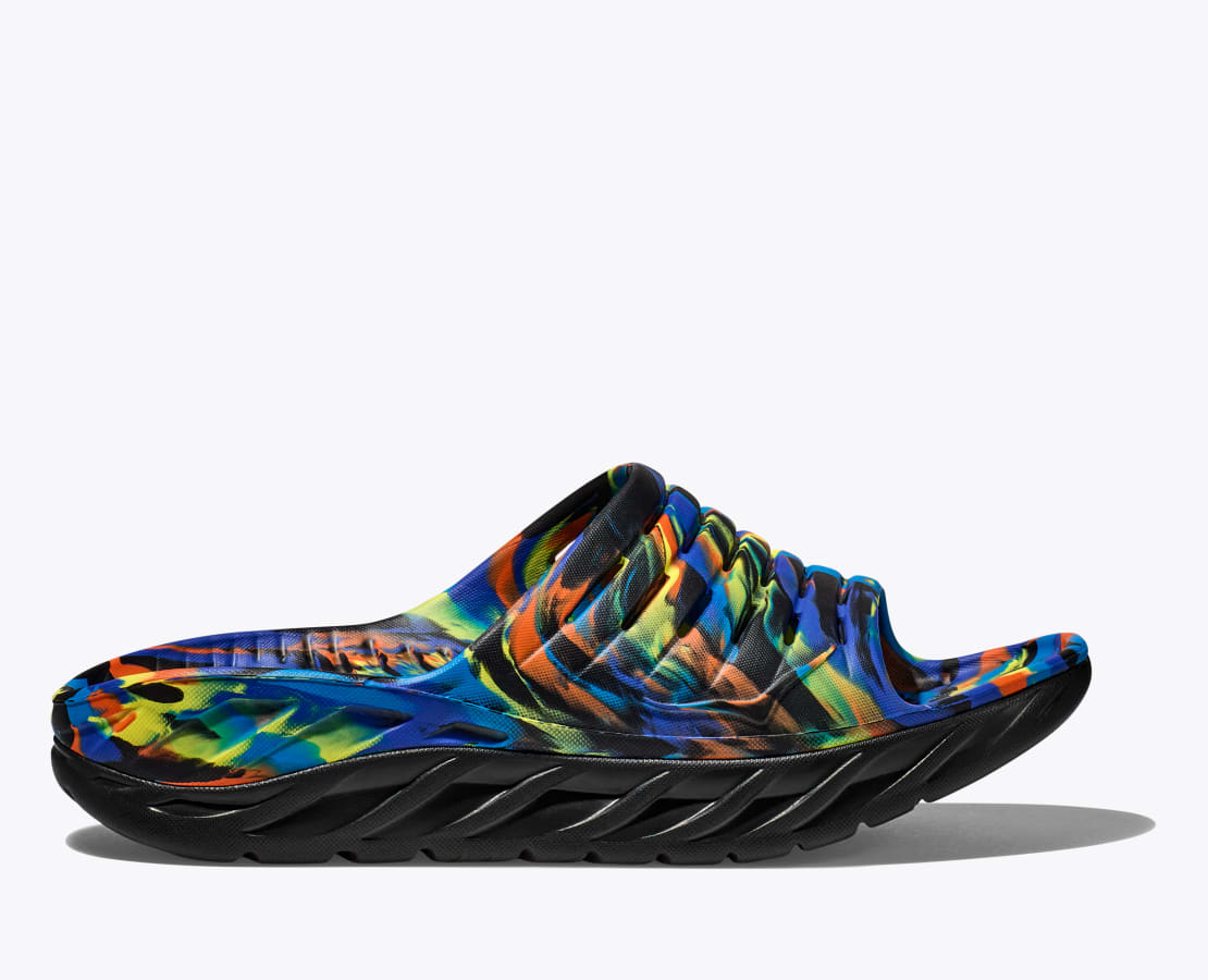 HOKA Ora Recovery Slide Swirl for All