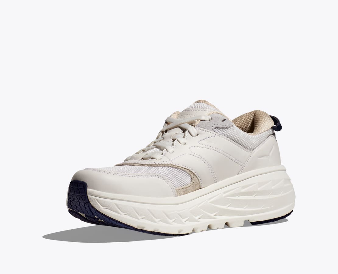 All Gender Bondi Leather Road Running Shoe HOKA