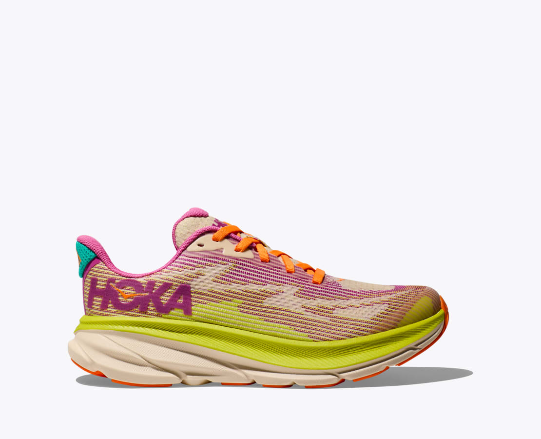Clifton 9 Youth Max Cushioned Running Shoe HOKA