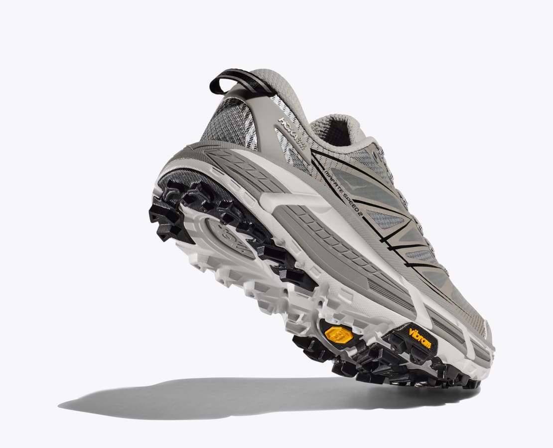 Hoka Mafate Speed 2 Trainers - Asphalt Grey / Walnut