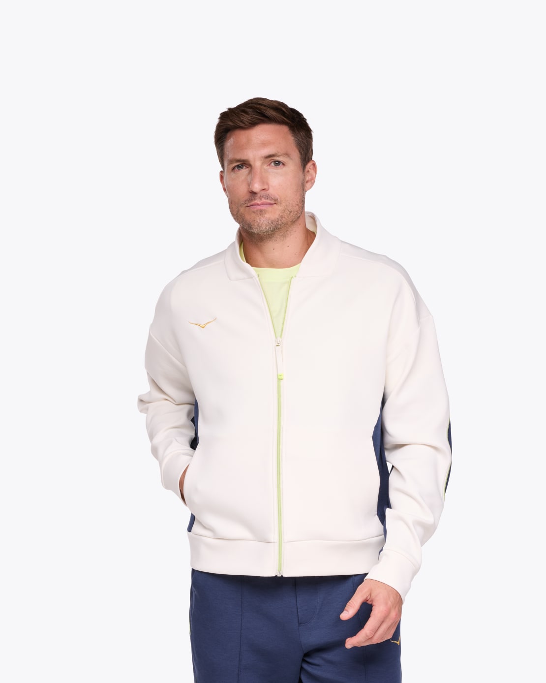 White knit jacket outlet