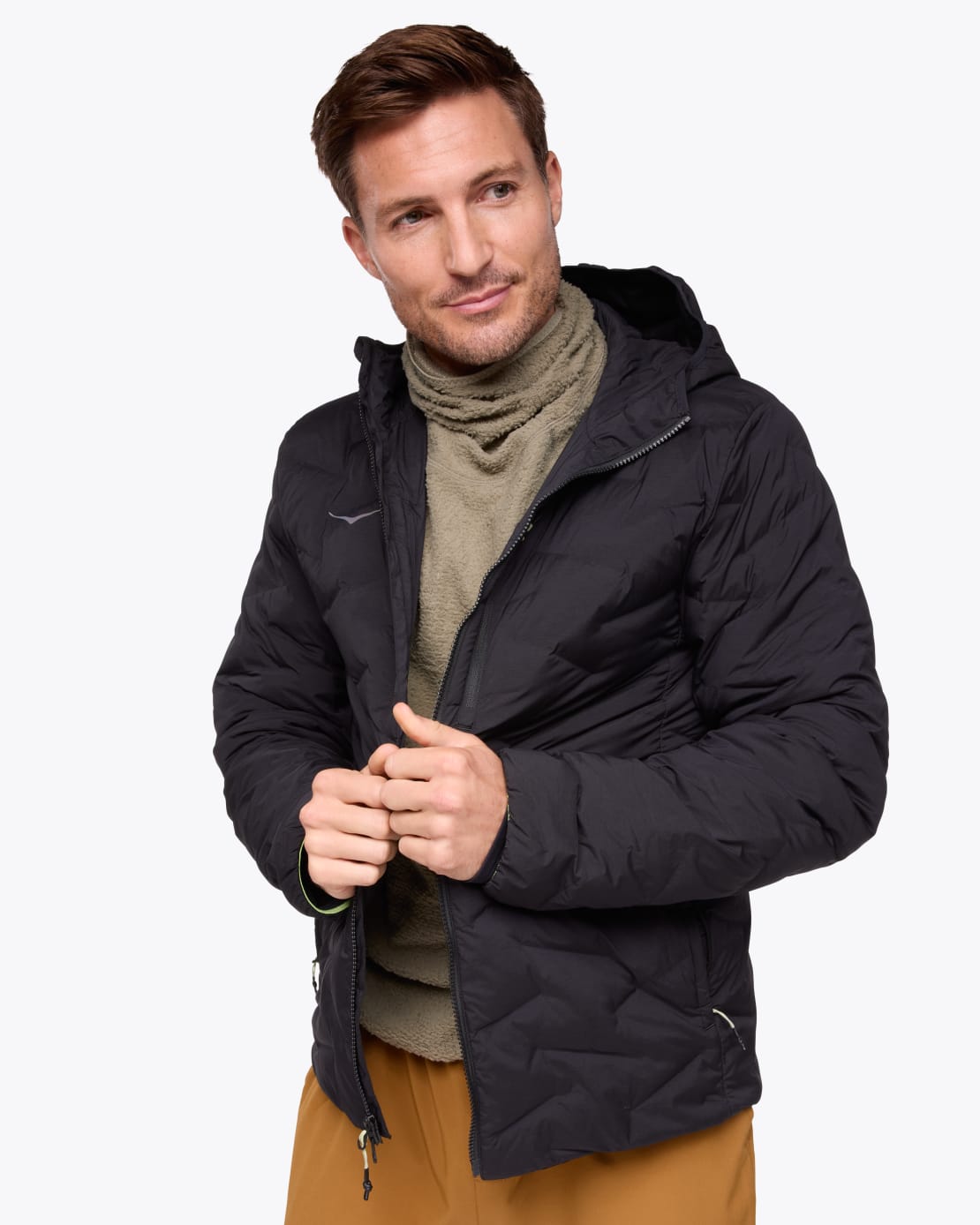 Black HOKA Skyglow 1/4 Zip Jacket - JD Sports Global