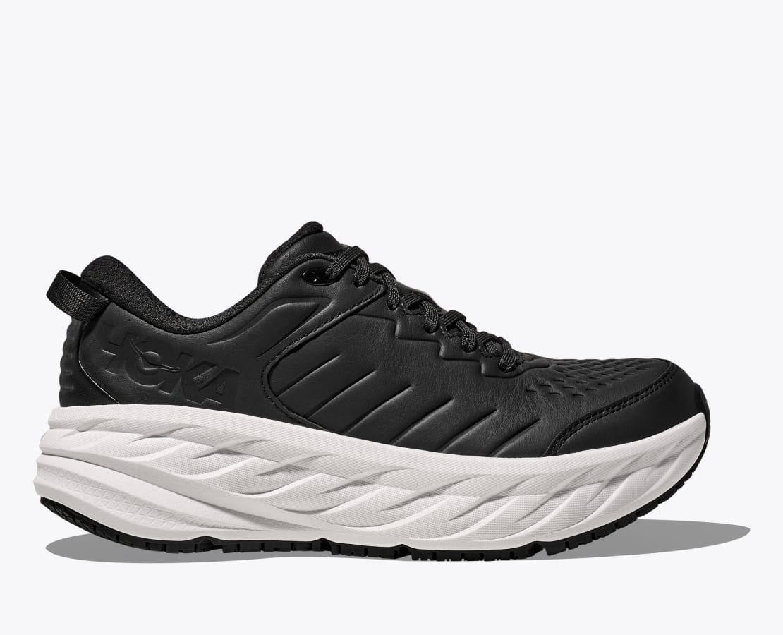 Men's Bondi SR Cushioned Leather Slip Resistant Shoe | HOKA®