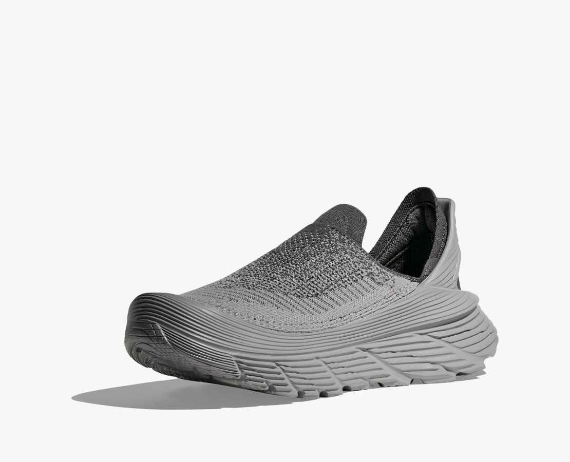 HOKA スリッポンシューズ グレーリストア TC RESTORE TC HOKA スリッポンシューズ グレーリストア TC RESTORE TC