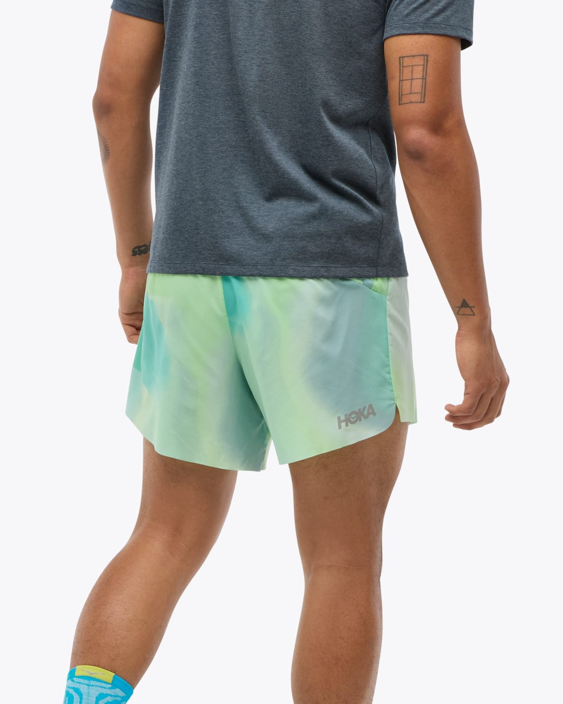 超歓迎された Men for w/Brief Short 5'' Glide ONE® ONE HOKA | ONE® ONE HOKA 陸上用パンツ