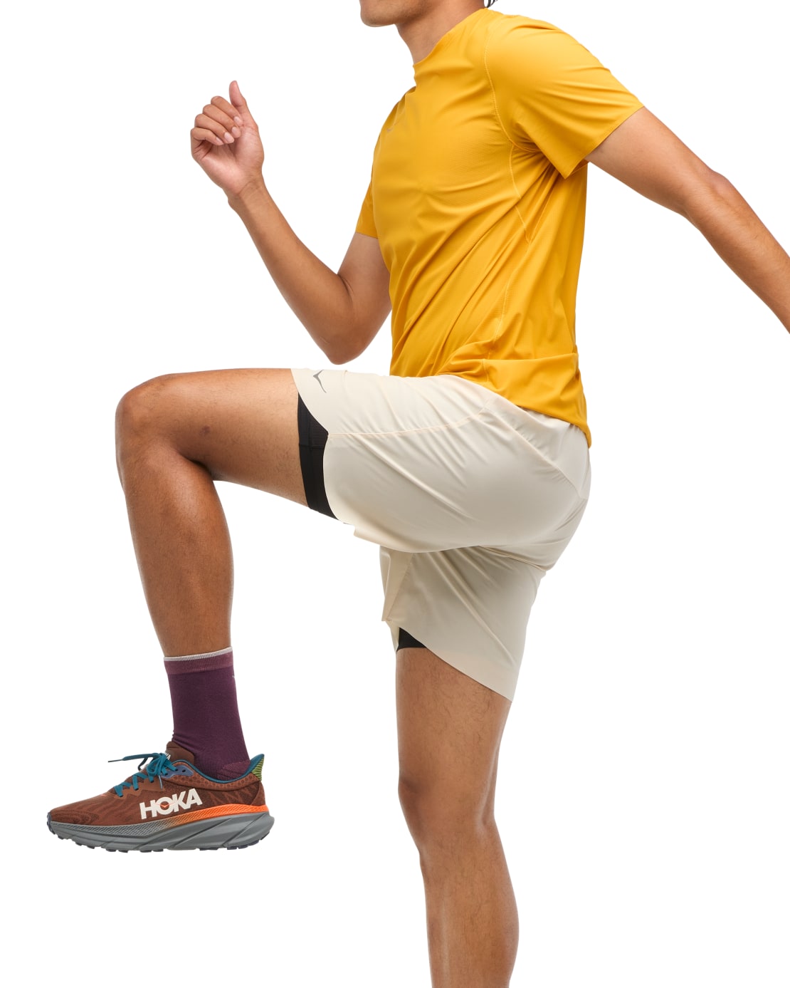 HOKA SKYGLIDE SHORT オートミール ショートパンツ 新品未使用 HOKA ホカ SKYGLIDE SHORT オートミール ショートパンツ