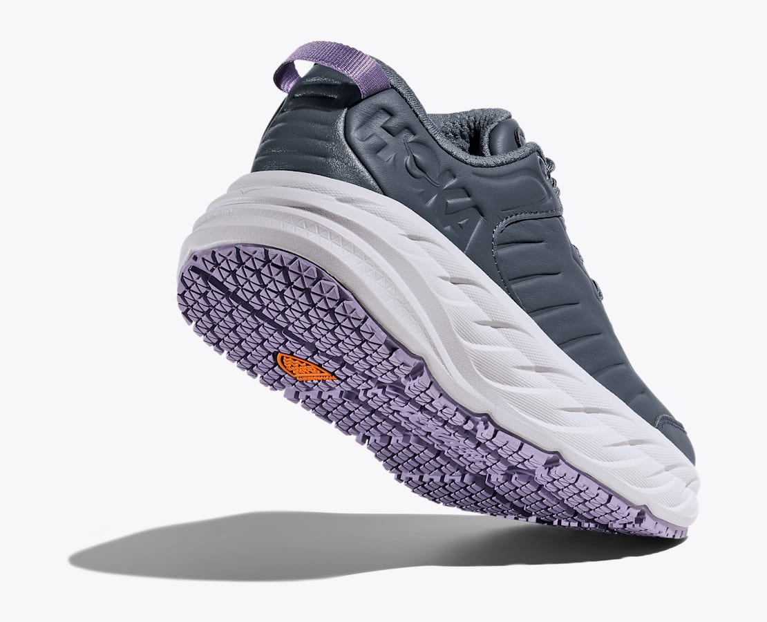 Women's Bondi SR Cushioned Leather Slip Resistant Shoe | HOKA®