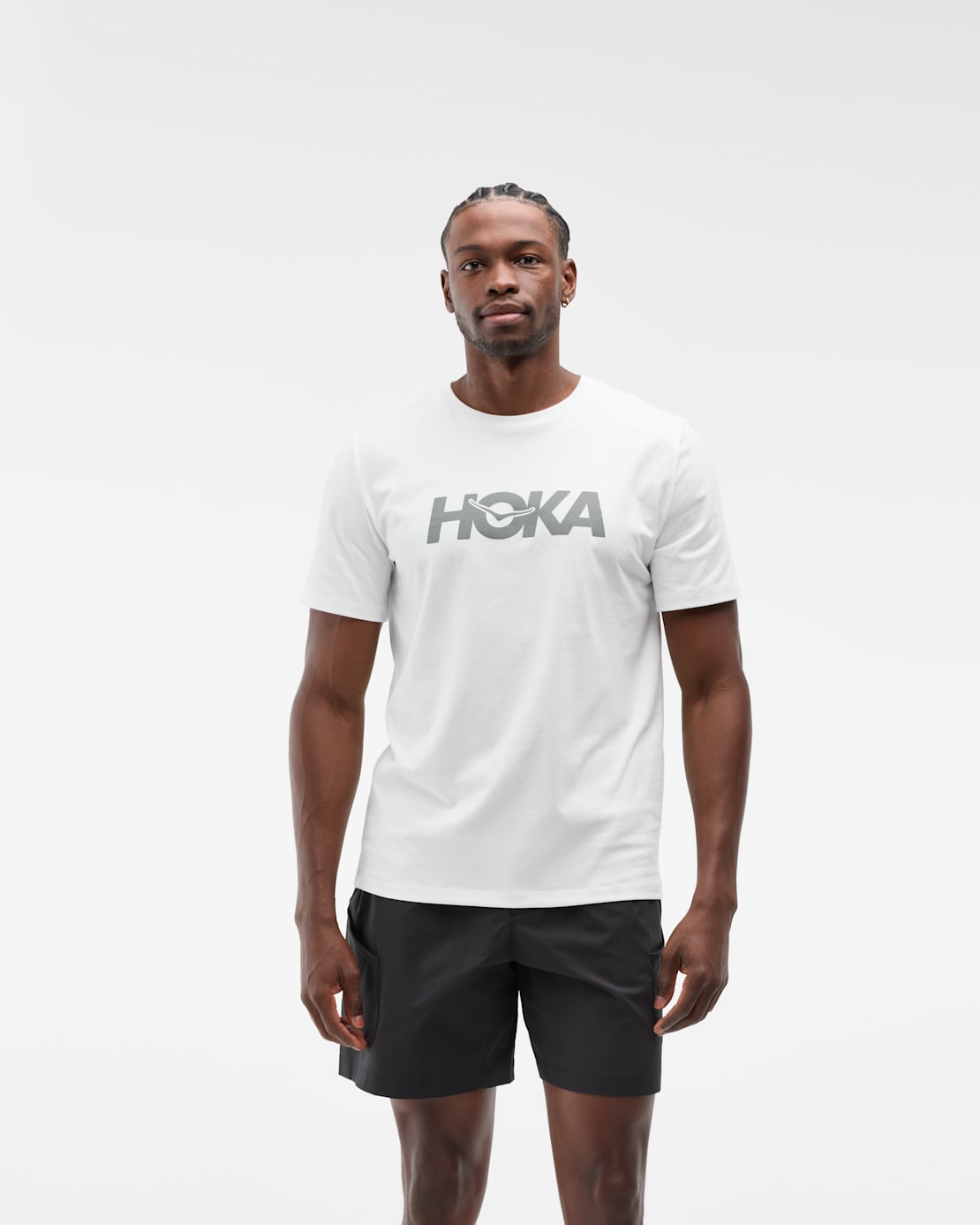 HOKA®公式サイト【コア ロゴ コットン ショートスリーブ Tシャツ|CORE