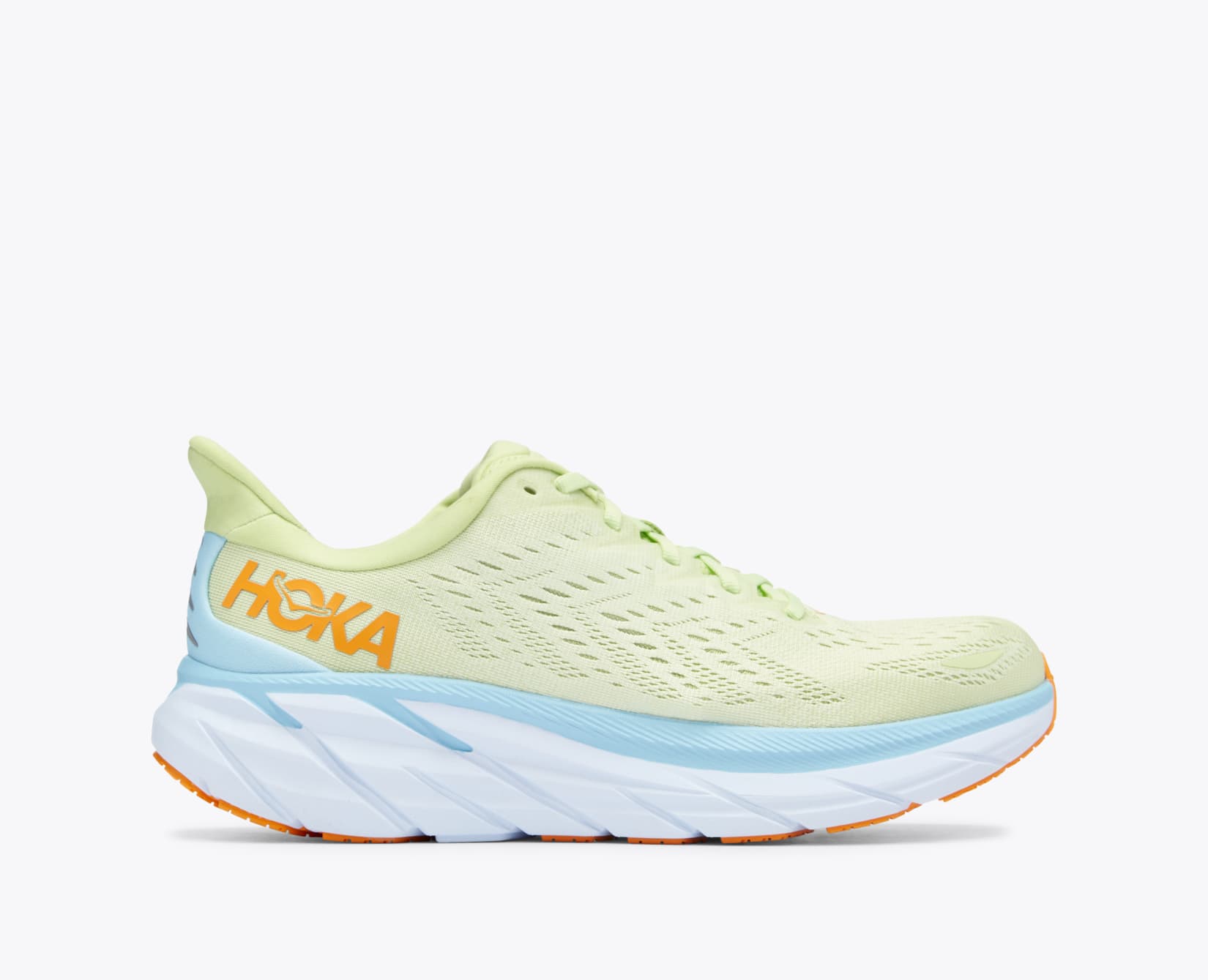 Men s Clifton 8 Max Cushioned Road Running Shoe HOKA
