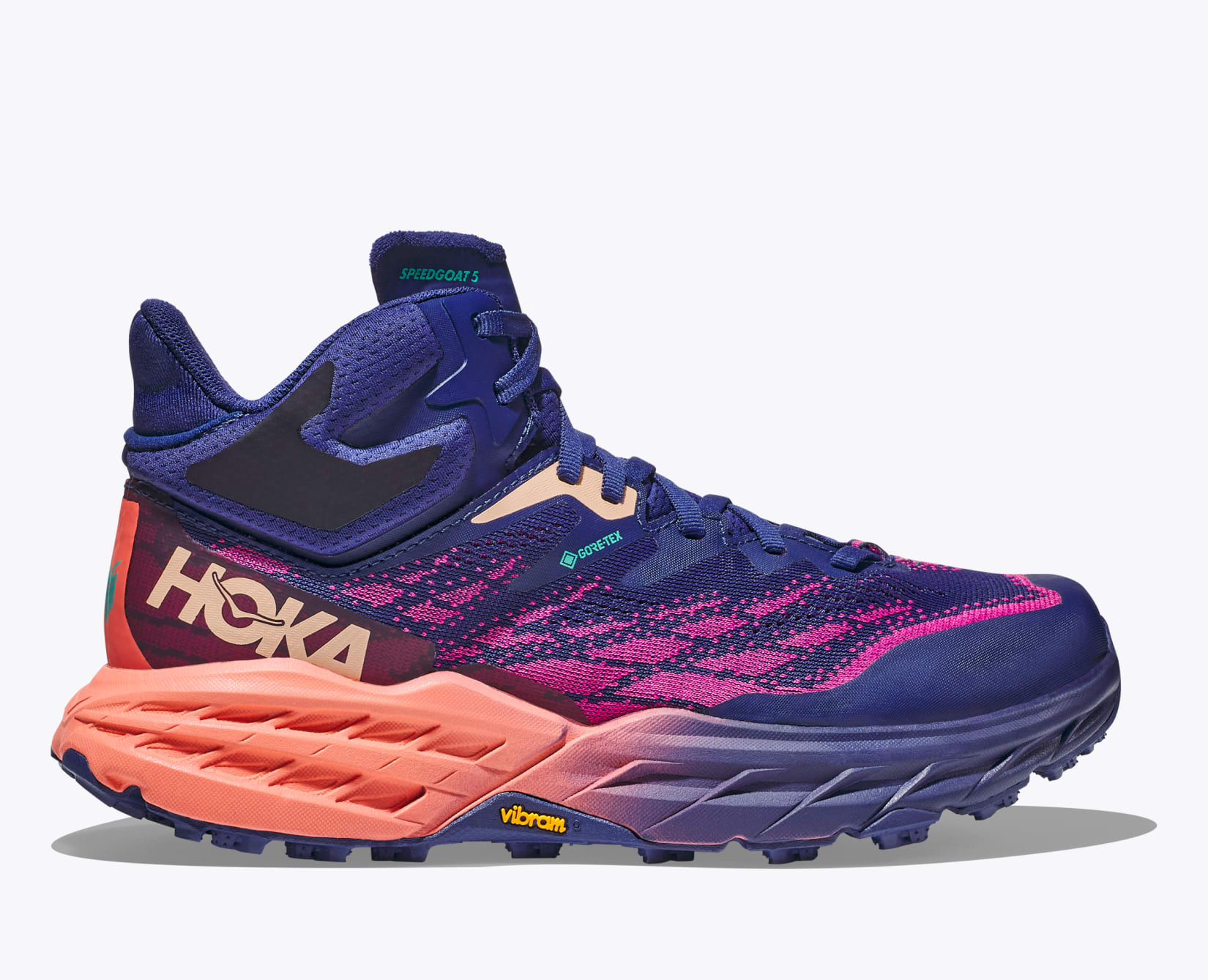 Speedgoat 5 Mid GTX Trail Weather Shoe HOKA Speedgoat 5 Mid GTX Trail Weather Shoe HOKA