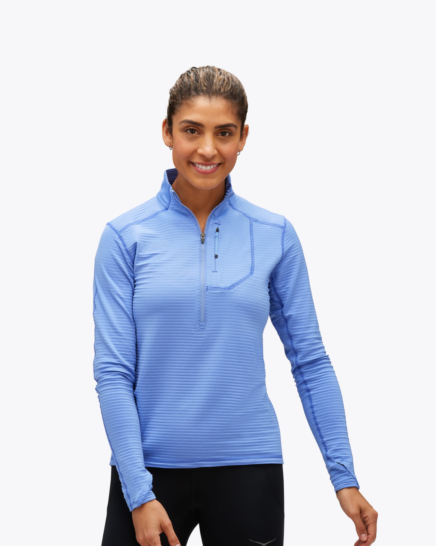 Half zip up top shop