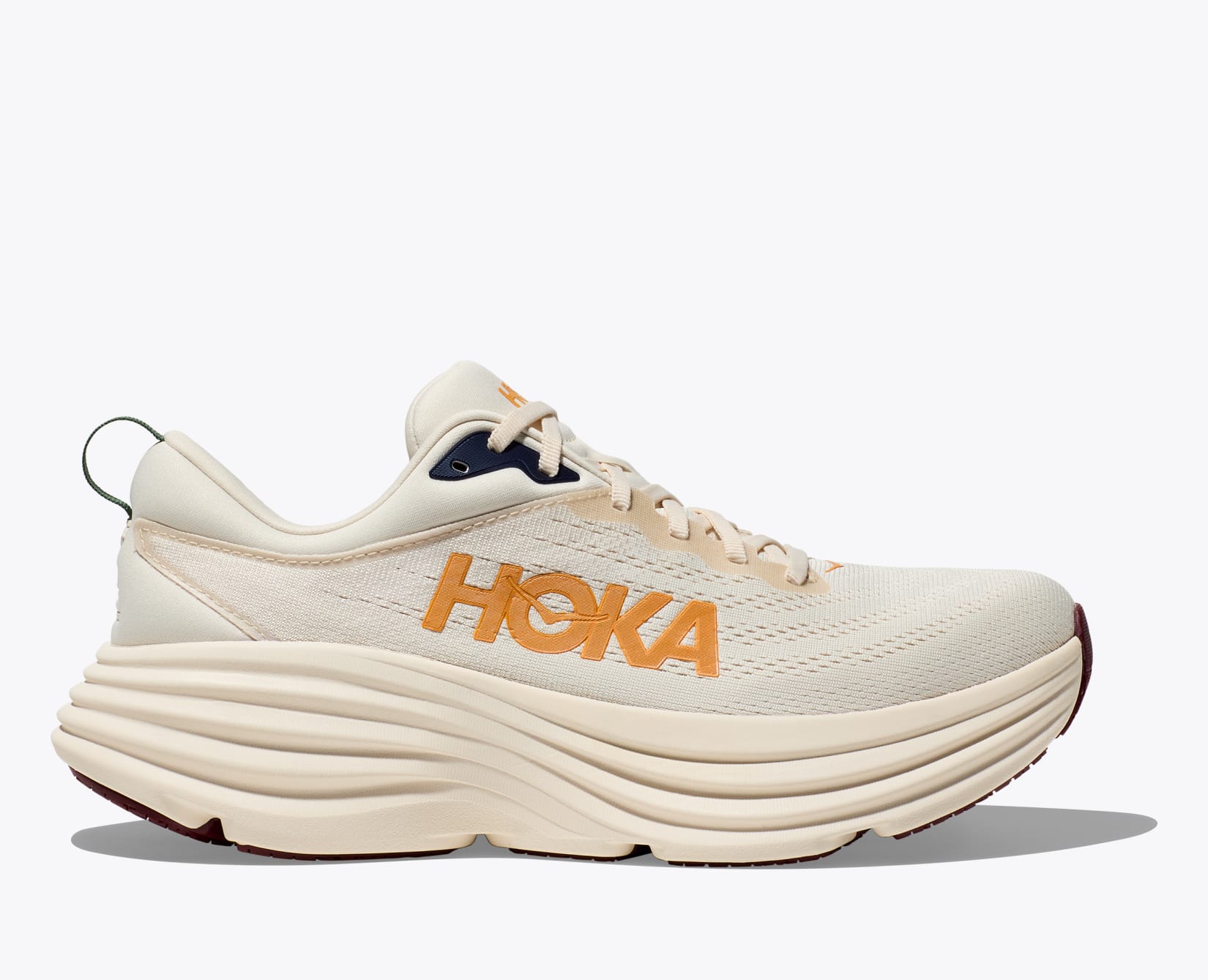 Amazon.com | Hoka Men's Bondi 8 Sneaker, Black/White, 9 X