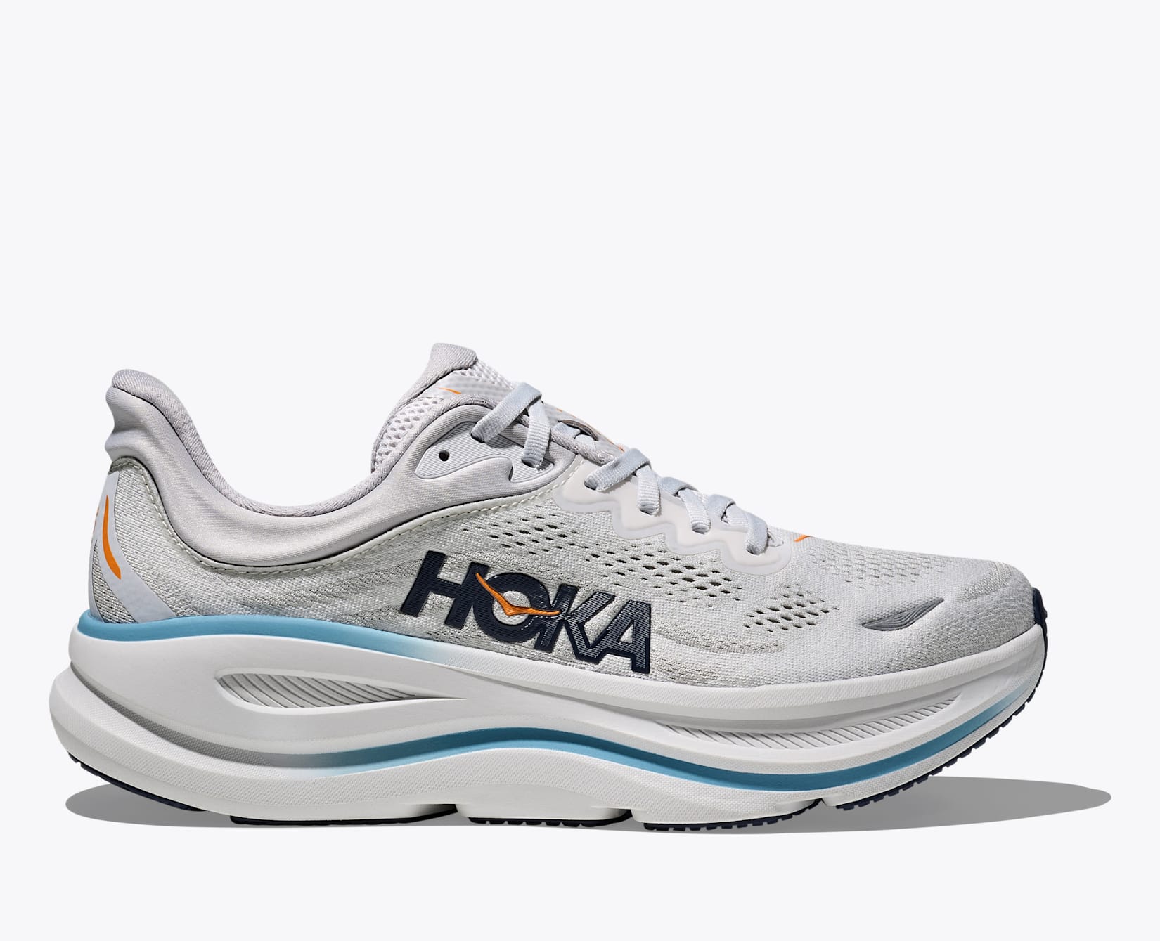 ★HOKA(W)★Bondi 9 Running Shoes★Black White HOKA Women's Bondi 9 Running Shoes | Marathon Sports