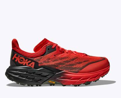 HOKA ONE ONE-SPEEDGOAT 5 GORE-TEX BLACK/BLACK - Trail running shoes