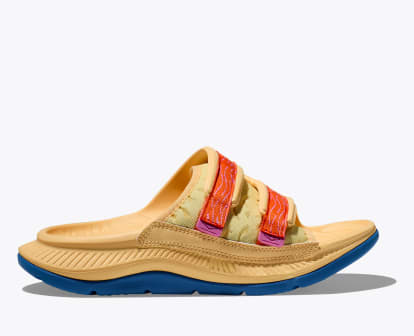 Ora Luxe Lightweight Slide Sandal HOKA