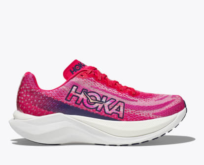 Pink hoka shoes on sale