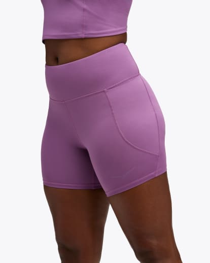  KOJOOIN Athletic Shorts for Women Running Shorts Biker Shorts  Workout Gym Sporty Yoga Golf Shorts with Zipper Pockets High Waisted Purple  : Clothing, Shoes & Jewelry