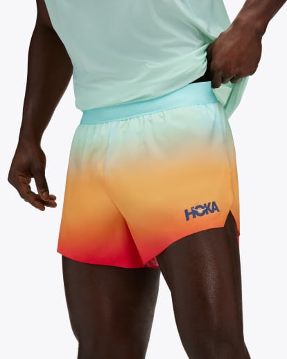 Mens Shorts Gym Sportwear Sides Slit Bottoms Running Underwear