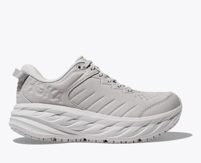 Grey Bondi Bondi Road Running Shoes Walking Everyday HOKA CA