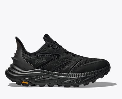 Hoka one one black boots hot sale