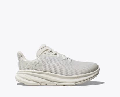 Hoka shoes white top