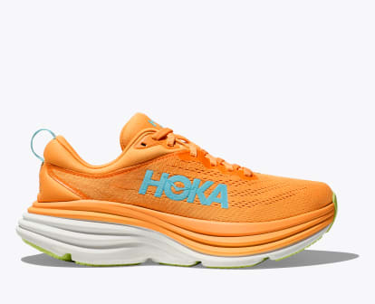 Hoka shoes orange store