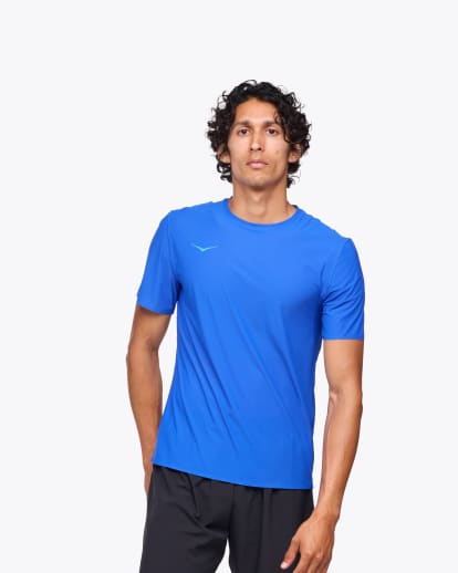 Hoka running shirt shop