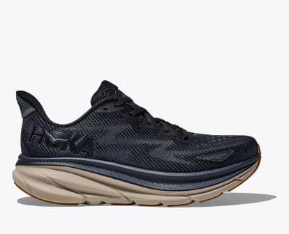 Hoka shoes all black sales