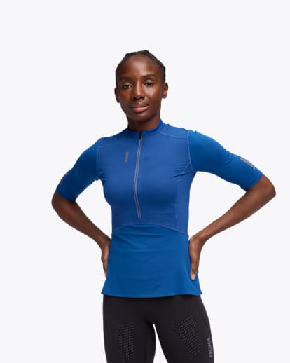 HOKA SKYBREEZE SHORT SLEEVE レディース　Lサイズ HOKA ® SkyBreeze Short Sleeve Zip for Women | HOKA ®